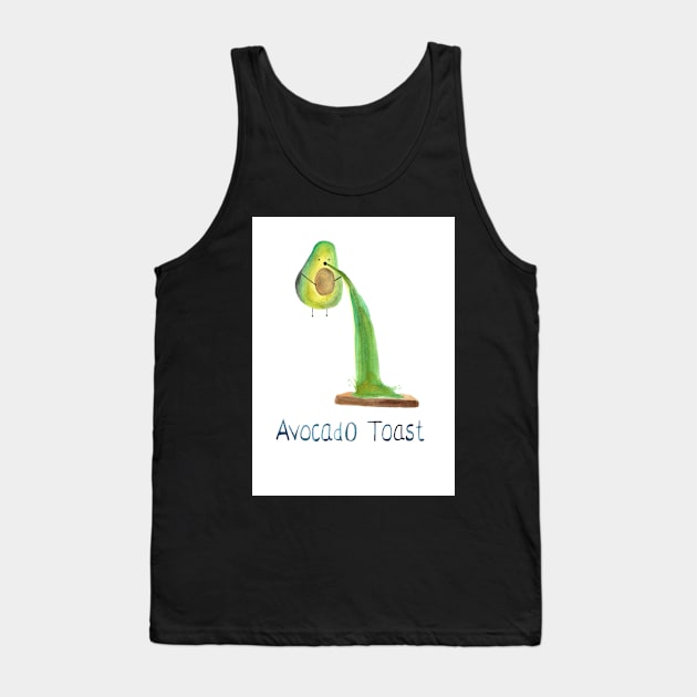 Avocado Toast Tank Top by troman479